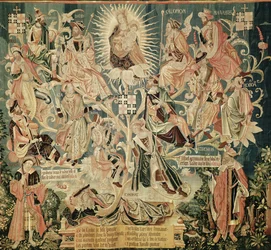 The Tree of Jesse, scenes from the Life of the Virgin, 1530